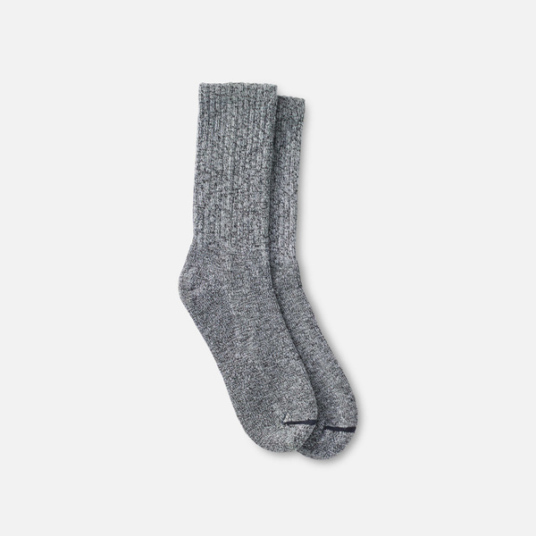 97651 - COTTON BLEND MARL RAGG CREW