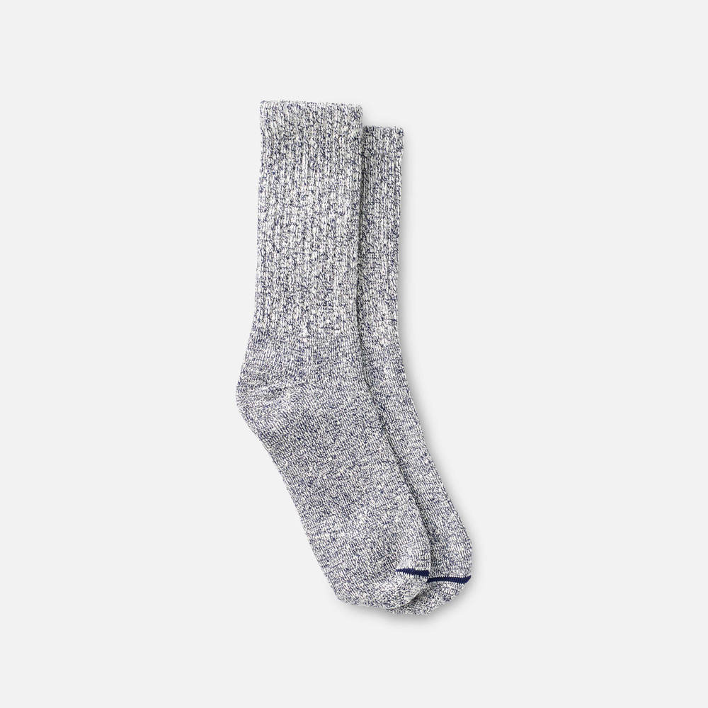 97645 - COTTON BLEND MARL RAGG CREW