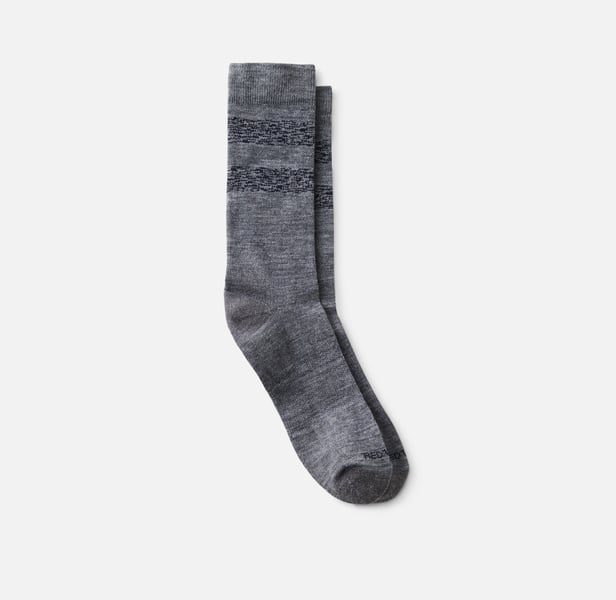 97677 - WOOL BLEND STRIPED CREW