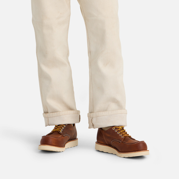 Men's Oxford Moc 8077 | Copper Rough & Tough | Red Wing